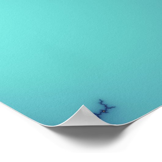 Whirlpool - Fraktal Poster (Ecke)