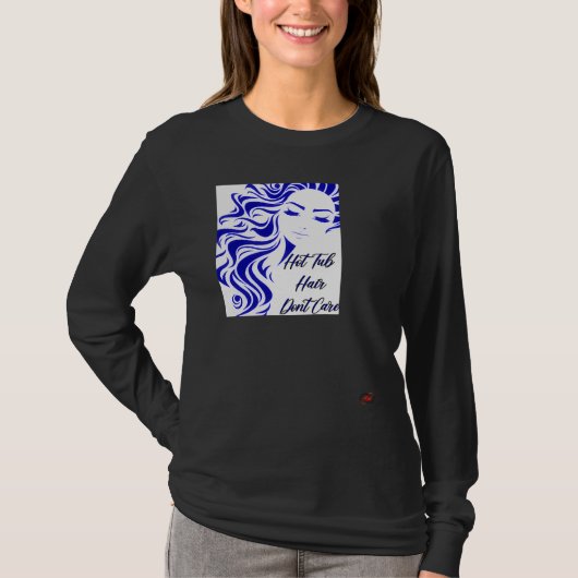 Whirlpool-Frisur ist egal T-Shirt (Vorderseite)