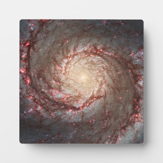 Whirlpool Galaxy Fotoplatte (Vorderseite)