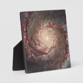 Whirlpool Galaxy Fotoplatte (Vorderseite)