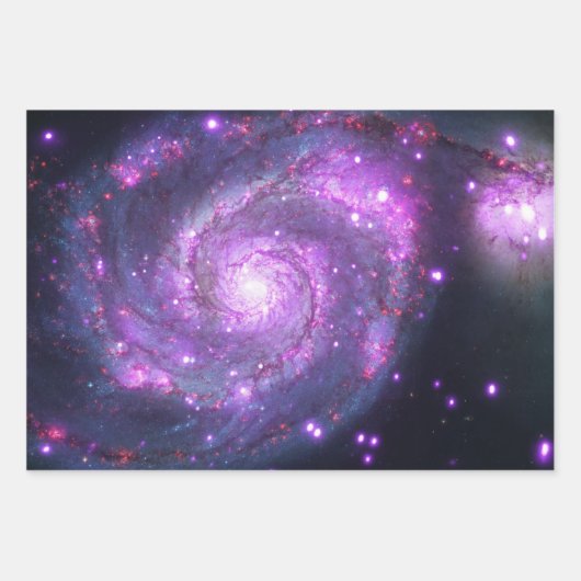 Whirlpool Galaxy Geschenkpapier Set (Vorderseite 3)