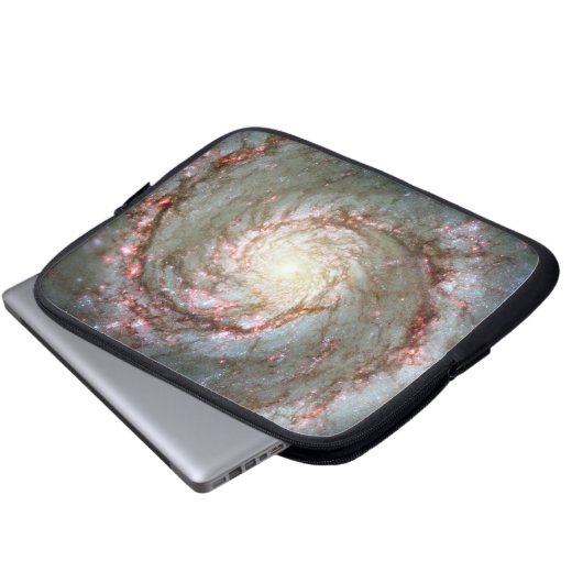 Whirlpool Galaxy Laptopschutzhülle (Vorne Knopf)