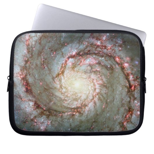 Whirlpool Galaxy Laptopschutzhülle (Vorderseite)