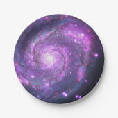 Whirlpool Galaxy Pappteller (Vorderseite)