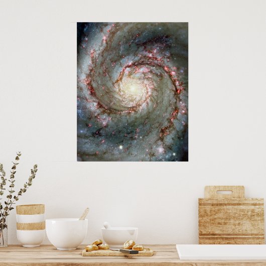 Whirlpool Galaxy Poster (Küche)