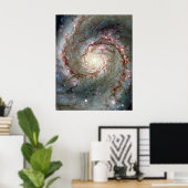 Whirlpool Galaxy Poster (Heimbüro)