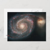Whirlpool Galaxy Postkarte (Vorne/Hinten)