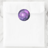 Whirlpool Galaxy Runder Aufkleber (Tasche)