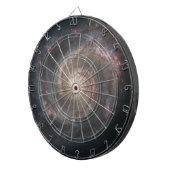 Whirlpool Galaxy (Space) (Universe) (Messier 51A) Dartscheibe (Vorderseite rechts)