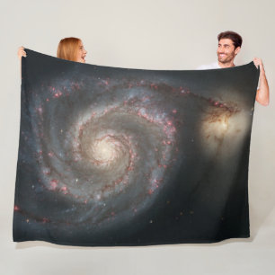 Whirlpool Galaxy (Space) (Universe) (Messier 51A) Fleecedecke