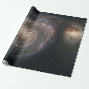 Whirlpool Galaxy (Space) (Universe) (Messier 51A) Geschenkpapier