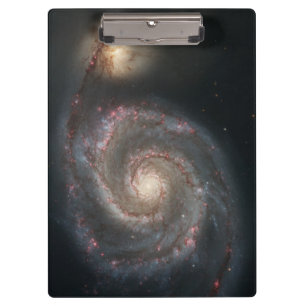 Whirlpool Galaxy (Space) (Universe) (Messier 51A) Klemmbrett