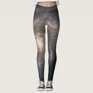 Whirlpool Galaxy (Space) (Universe) (Messier 51A) Leggings