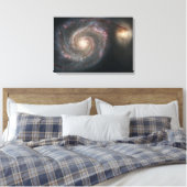 Whirlpool Galaxy (Space) (Universe) (Messier 51A) Leinwanddruck (Insitu (Schlafzimmer))