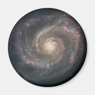 Whirlpool Galaxy (Space) (Universe) (Messier 51A) Magnet
