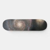 Whirlpool Galaxy (Space) (Universe) (Messier 51A) Skateboard (Horizontal)