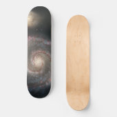 Whirlpool Galaxy (Space) (Universe) (Messier 51A) Skateboard (Vorderseite)