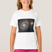 Whirlpool Galaxy (Space) (Universe) (Messier 51A) T-Shirt (Vorderseite)