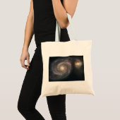 Whirlpool Galaxy (Space) (Universe) (Messier 51A) Tragetasche (Vorderseite (Produkt))