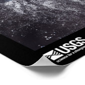 Whirlpool in der Luft vor der grönländischen Küste Poster (Ecke)