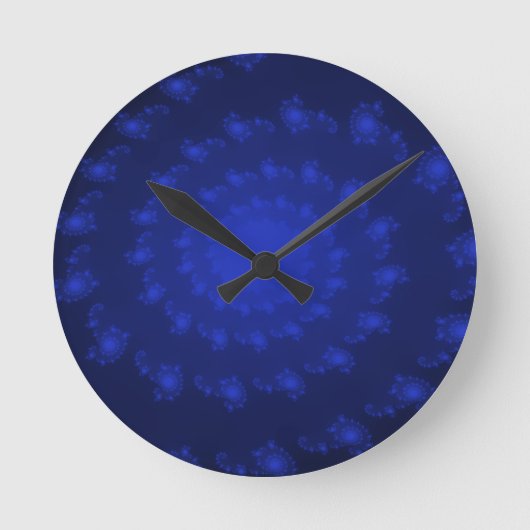 Whirlpool Meerestiefen Wall Uhr (Vorderseite)