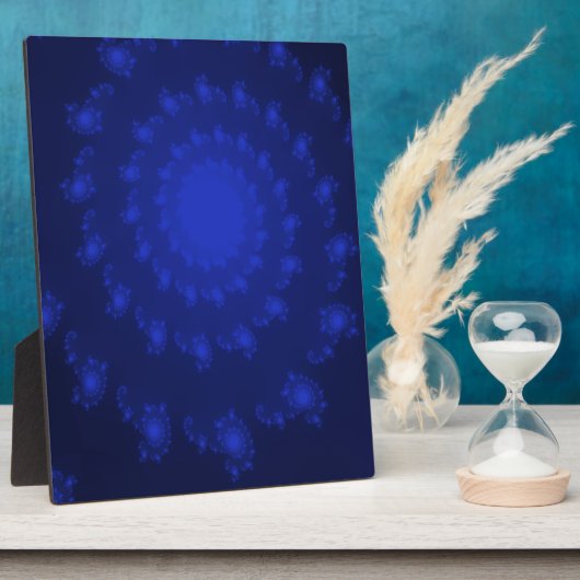 Whirlpool Ocean Tiefen Plaque Fotoplatte (Seite)