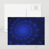 Whirlpool Ozeantiefen Postkarte (Vorne/Hinten)