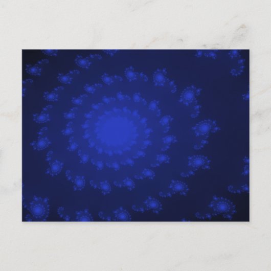 Whirlpool Ozeantiefen Postkarte (Vorderseite)