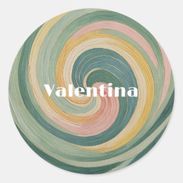 Whirlpool Runder Aufkleber