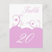 Whirlpool Tischnummer Postkarte (Vorderseite)