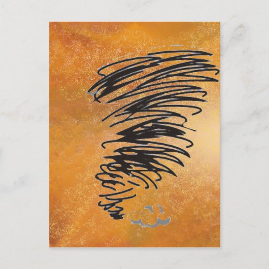 Whirlpool Tornado Postkarte (Vorderseite)