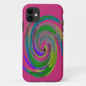 Whirlwind Pink Case-Mate iPhone Case (Rückseite)