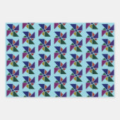 Whirly Fan Gift Wrap Geschenkpapier Set (Vorderseite 3)