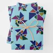 Whirly Fan Gift Wrap Geschenkpapier Set (Beispiel)