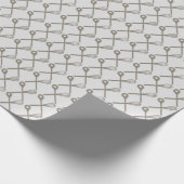 Whisk and Cooking Spoon Muster für Köche in der Kü Geschenkpapier (Ecke)