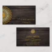 Whisk Blume Küche für Bäckerei, Catering Business Visitenkarte (Vorne/Hinten)