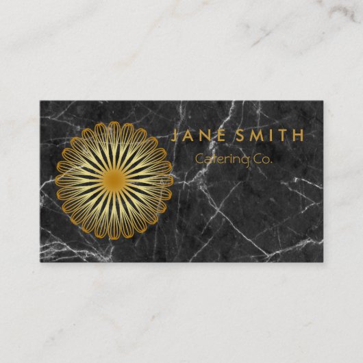 Whisk Blume Küche für Bäckerei, Catering Visitenkarte (Vorderseite)