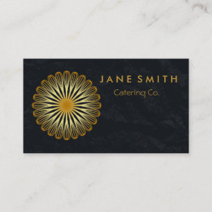 Whisk Blume Küche für Bäckerei, Catering Visitenkarte