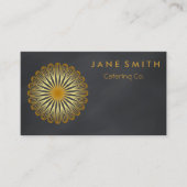 Whisk Blume Küche für Bäckerei, Catering Visitenkarte (Vorderseite)