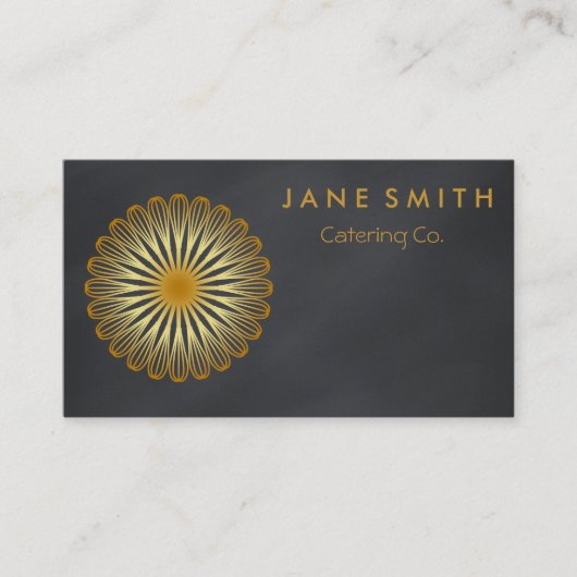 Whisk Blume Küche für Bäckerei, Catering Visitenkarte (Vorderseite)