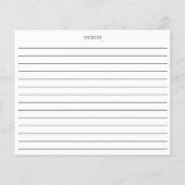 Whisk Double Sided Recipe Card (Rückseite)