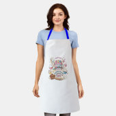 "Whisk It Good KitchenÜberall Print Schürze, Mitte Schürze (Getragen)