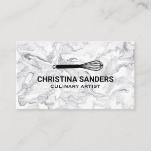 Whisk Marble Master Business Card Visitenkarte