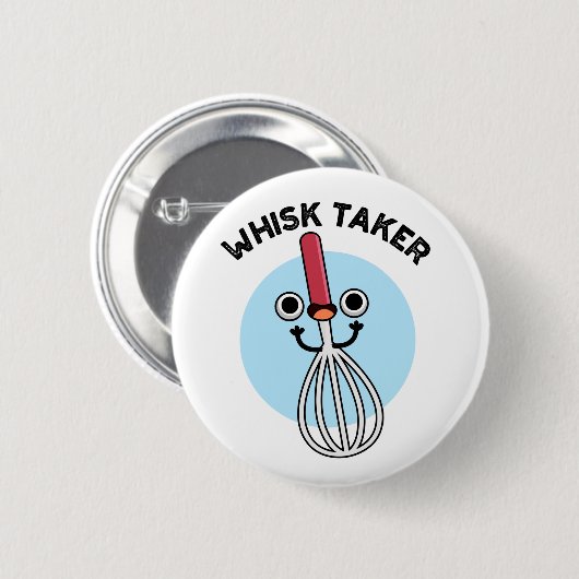 Whisk Nimm einen sonnigen Backpuffer Button (Vorne & Hinten)