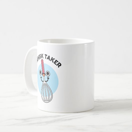 Whisk Nimm einen sonnigen Backpuffer Kaffeetasse (Vorderseite Links)