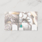 Whisk Spatula Rolling Button | Donuts Visitenkarte (Rückseite)