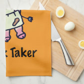 Whisk Taker Pig - Funny Koch Design Geschirrtuch (Viertel Falte)