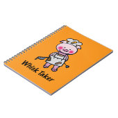 Whisk Taker Pig - Funny Koch Design Notizblock (Linke Seite)