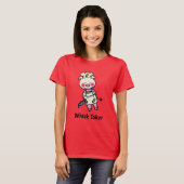 Whisk Taker Pig - Funny Koch Design T-Shirt (Vorne ganz)