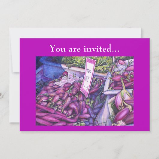 Whisk Well for Whale Soup Einladung (Vorderseite)